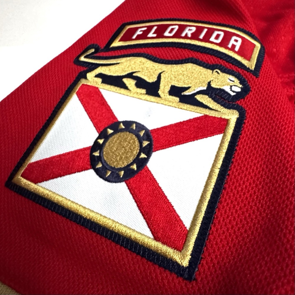 Adidas NHL Florida Panthers Huberdeau Authentic Hockey Jersey Size 52 $230 - Picture 6 of 9